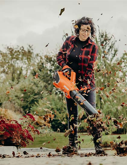 電動吹葉機